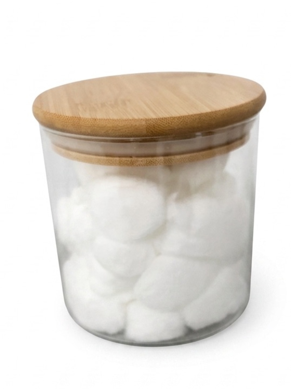 Glass Storage Jar with Bamboo Lid